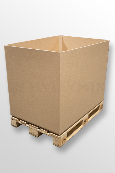 Kartong container för EUR-lastpall 1200 x 800 x 900, 20 st
